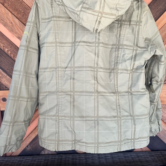 Women’s Burton Plaid Snowboard Jacket Size Small - Picture 11 of 16